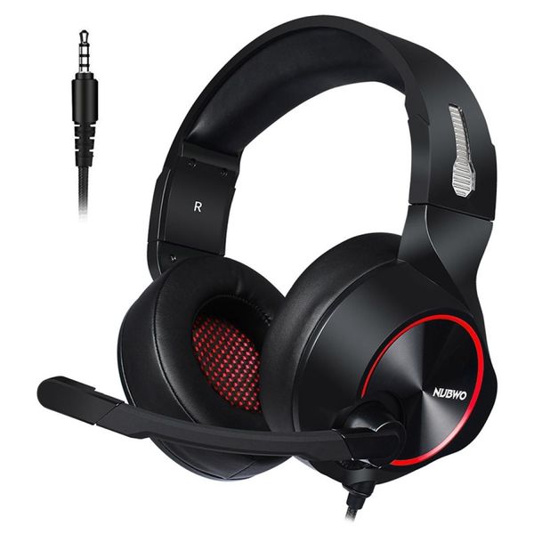 

nubwo n11 gaming subwoofer headphone with mic stylesingle 35mm