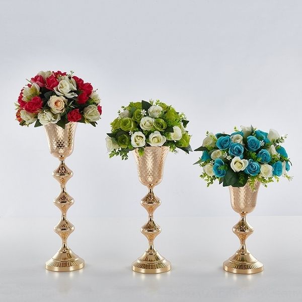 

cgg3k ornaments european-style decorationtube ball flower clock ornament decorative decorationeuropean metal l wedding table decoration c
