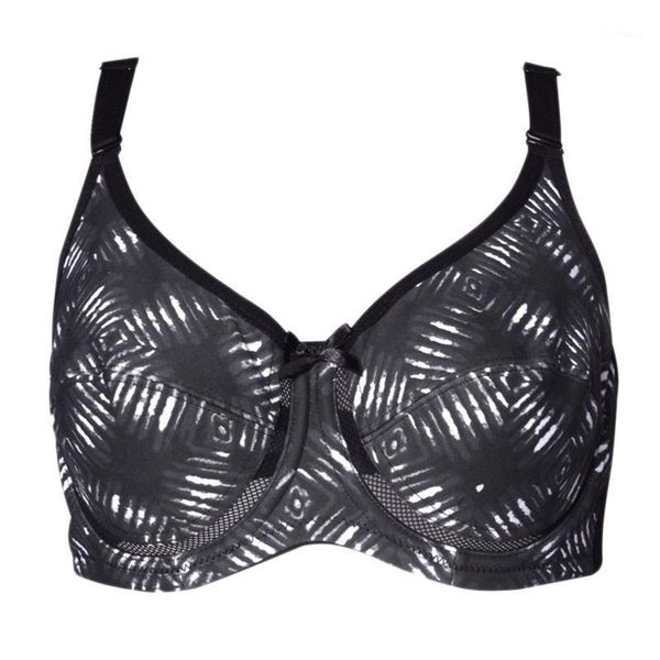 

gym clothing thin cup with steel ring printing fitness step yoga shockproof sports bra underwear women1, White;black