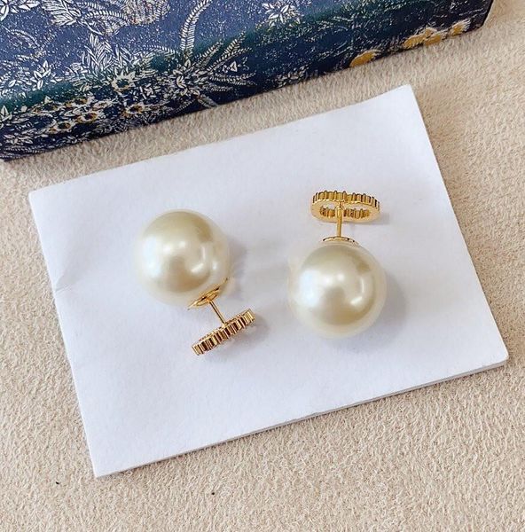 

pearl earrings simple trend earrings forwoman brass material 925 silver needle earrings supply wholesale fashion jewelry