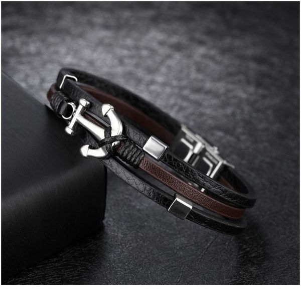 

men bracelets vintage multi-layered tide men's bracelets braided leather bracelet bracelet men b qylvpx