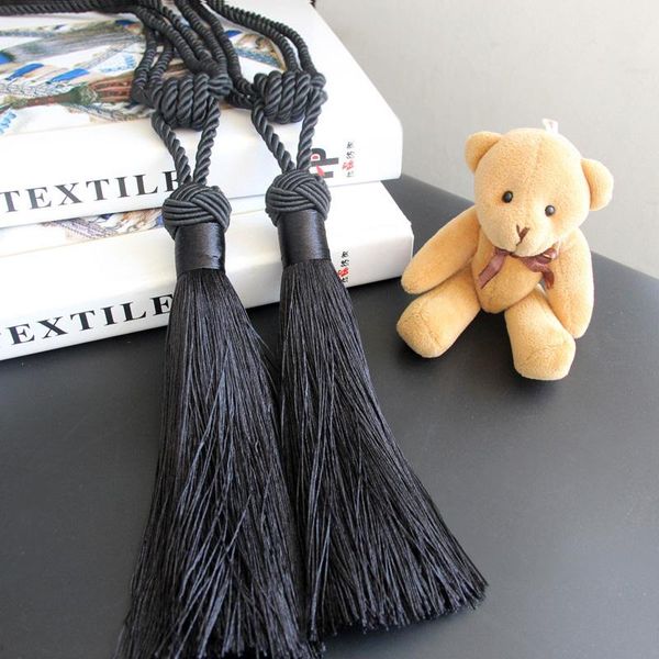 

2pcs curtain tieback tie backs tassle tie backs decorative curtain clips holdbacks curtain accessoires for drape h jllnhz