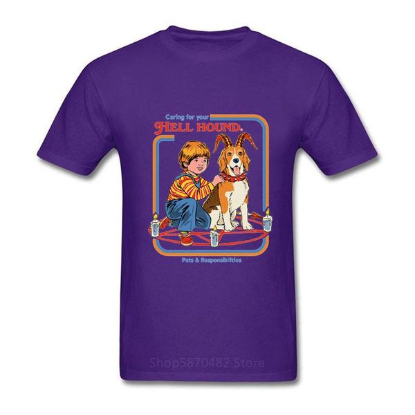 

caring for your hell hound dog europe tees satanic american horror story pets & responsibilities sport hooded sweatshirt hoodie t shirt