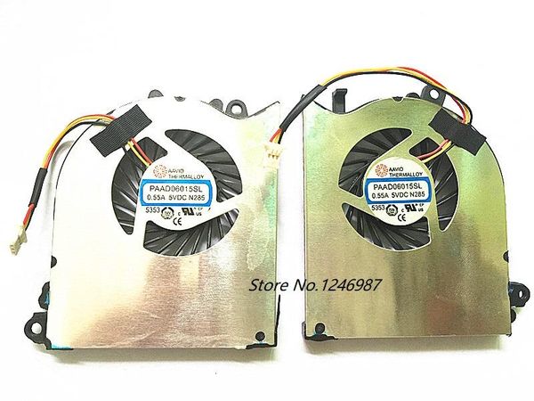 

lapcooling pads cpu gpu fan for msi gs60 cooler paad06015sl