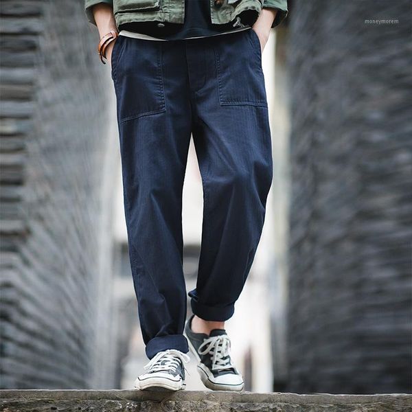 

men's pants 2021 men's cotton retro handmade painter's graffiti hip-hop style classic straight splash og107 male1, Black