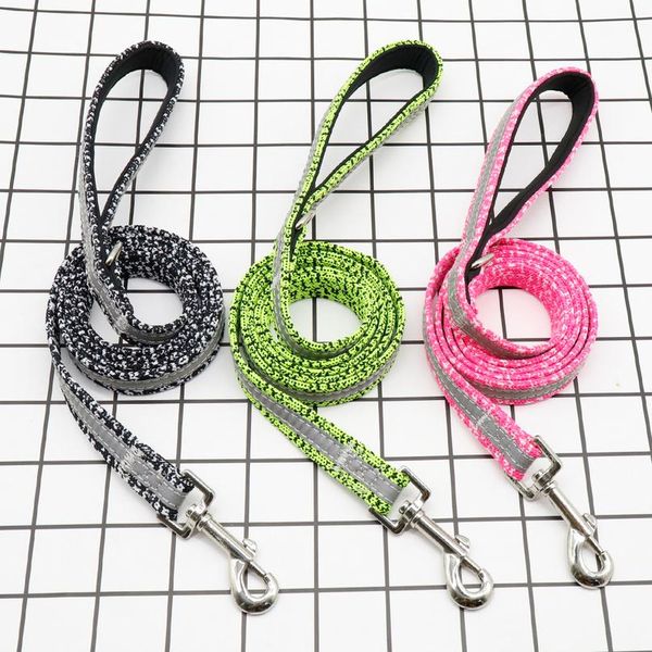 

nylon dog leash lead reflective pet walking running training dog leashes rope for small medium large dogs pet bbytbs