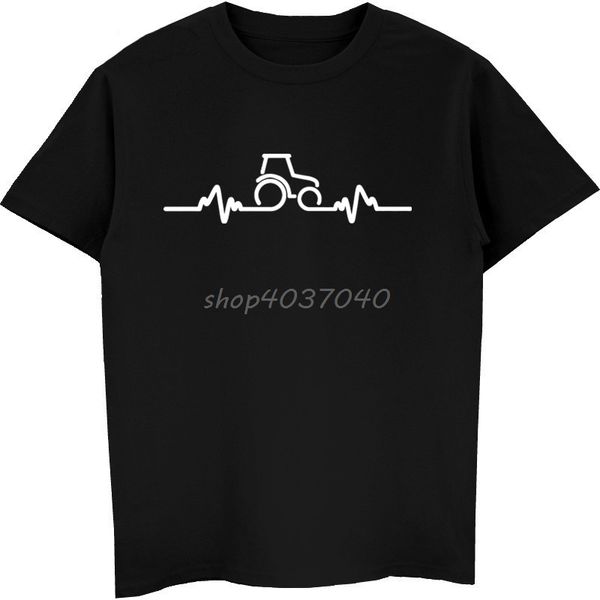

brand clothes printing create tractor heart beat pulse farm farmer farming men streetwear hoodie designers t shirts sweatshirt