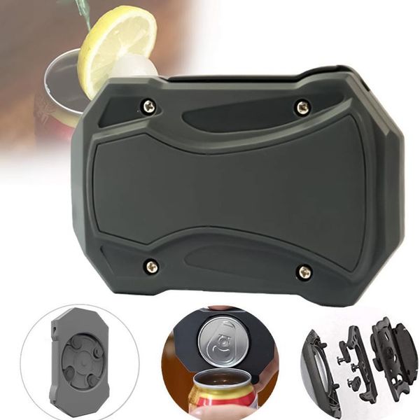 

перейти качели универсальный topless can opener открытый пикник вина набор drink bottle opener топлес пиво открывалка поддержка инструмент j, Silver