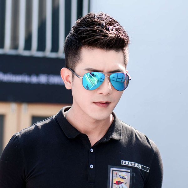 

magnesium aluminum sunglasses leg sunglasses men's men's fashion polarizer driver toad driver glasses men can match myopia, White;black