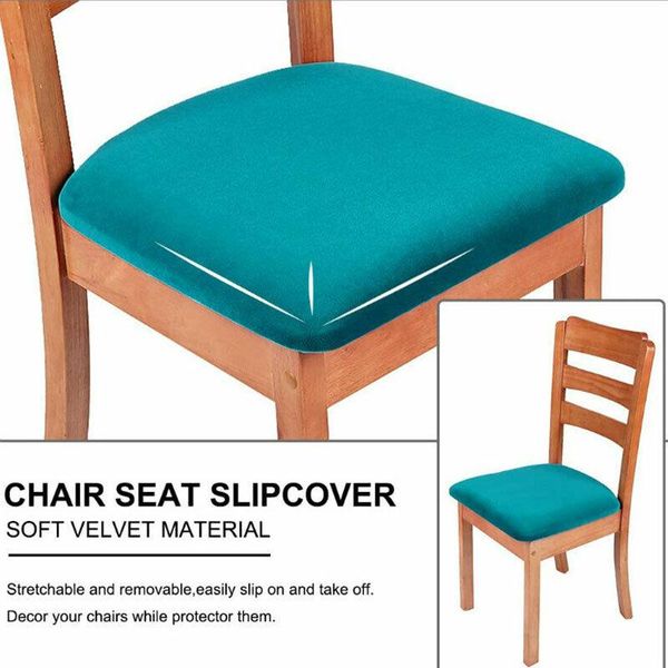 

chair covers velvet cover for dining room stretch elastic home office banquet el kitchen wedding decor slipcovers