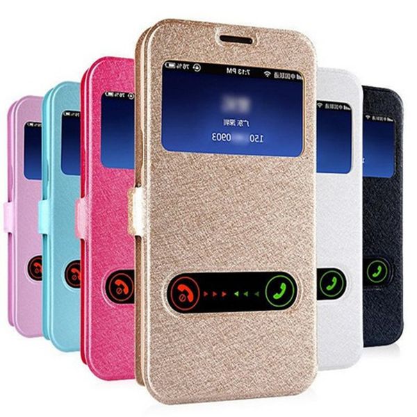 

smart window view clear flip phone for samsung galaxy m10 m20 m30 a10 a20 a30 a40 a50 a70 a80 a9s leather stand case cover