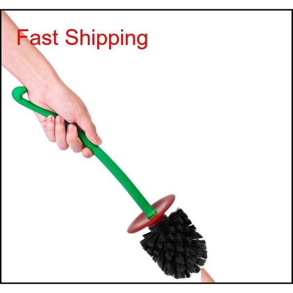 

creative lovely cherry shape lavatory brush toilet brush & holder set cleaning tool plastic bathroom decor access qylilq toys2010