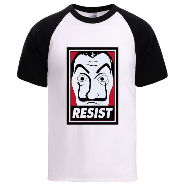 

спорт house of paper money heist la casa de papel футболок mens вскользь сыпучий fit tops 2020 люди марка сыпучего fit реглан топов футболки