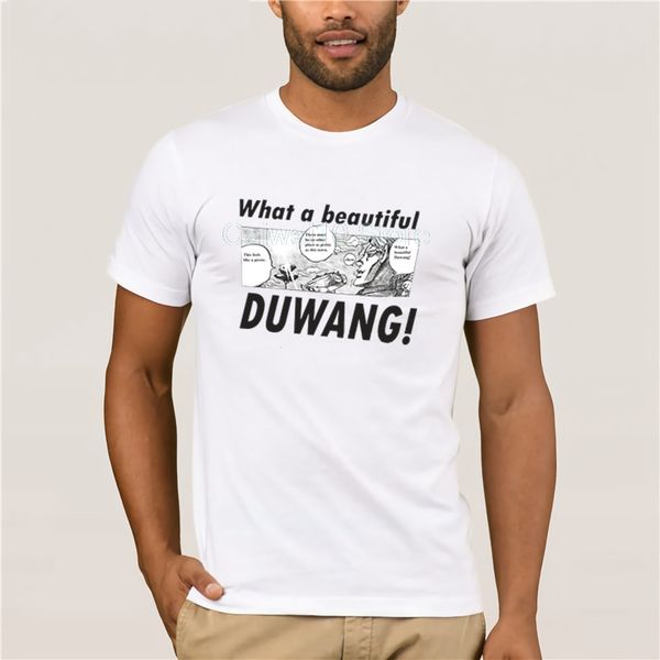 

trendy creative graphic popular what a beautiful duwang jojo's bizarre adventure vintage short sleeve hooded sweatshirt hoodie men t sh