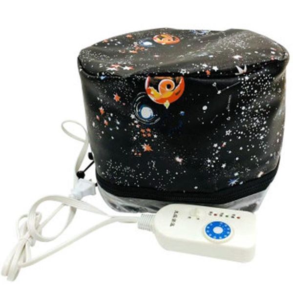 

eu plug hair steamer cap dryers electric hair heating cap thermal treatment hat beauty spa nourishing styling care