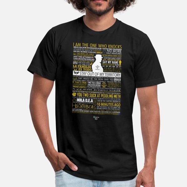 

breaking bad типографски - я один, кто стучит t shirt классический vintage summer tracksuit фуфайки hoodie