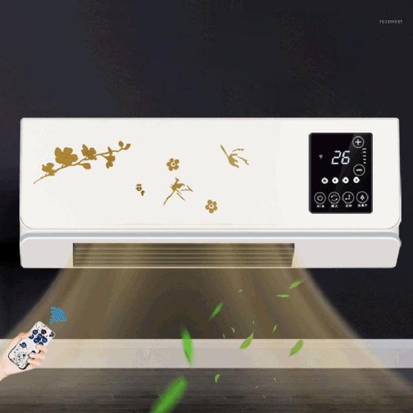 

home heaters warm air blower electric heater fan waterproof telecontrol wall hanging warmer ceramic thermal heating radiator conditioner 220