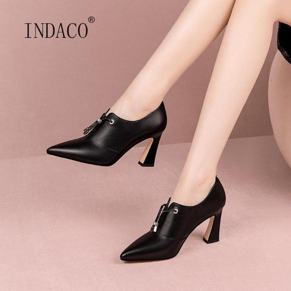 

womens boots autumn shoes for women ankle boot genuine leather black beige high heel 8cm