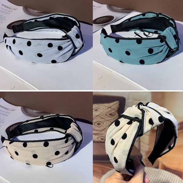 

3 colors women charm letters hairband wide edge head hoop classics cross knot hair hoop ladies fashion hair accessories wholesale, Black;brown