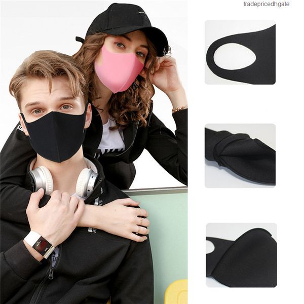 

5pc cycling washable breathable cover children anti- anti-haze elastic anti dust mouth face mask