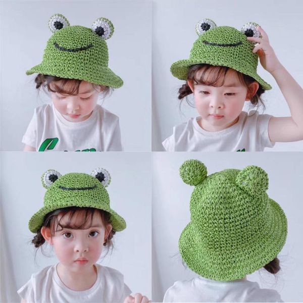 

beach sun hats для детей детские повседневная сплошная цвет дышащая соломенная шляпа мальчики девочки летняя шапка один размер bbyddd yh_pac, Black;white