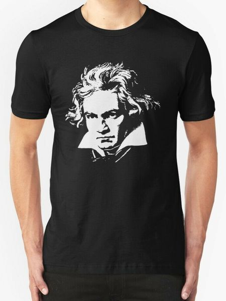 

beethoven new t-shirt men's black 2020 fashion short sleeve rude tee round neck printing t shirt sport hooded sweatshirt hoodie