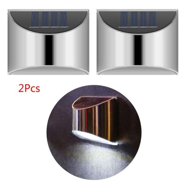 

2pcs outdoor solar light with 4 led smd lamp beads for garden wall chandelier
