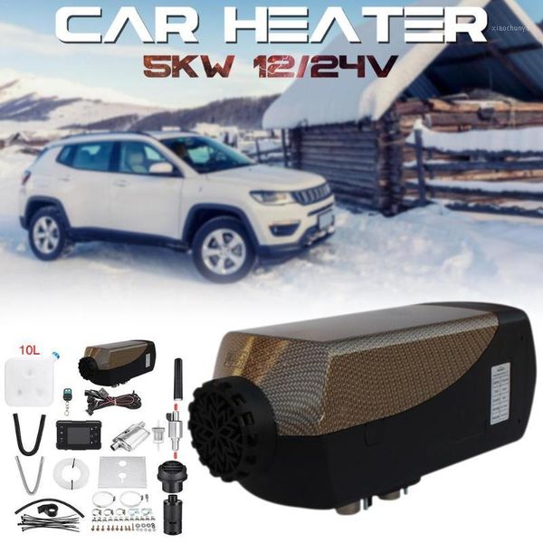 

car heater 5kw 12v/24v air diesels heater parking with remote control lcd monitor for rv, motorhome trailer, trucks, boat1