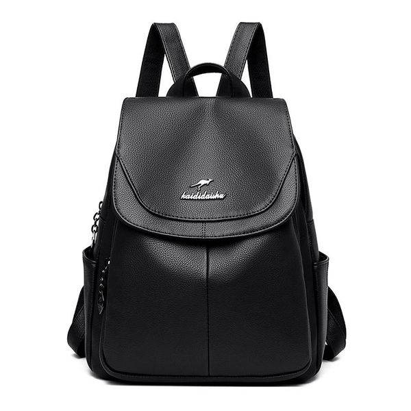 

lanyibaige новое прибытие женщина рюкзак кожа марка женский рюкзак высокое качество schoolbag большая емкость мешка школы мешка перемещения