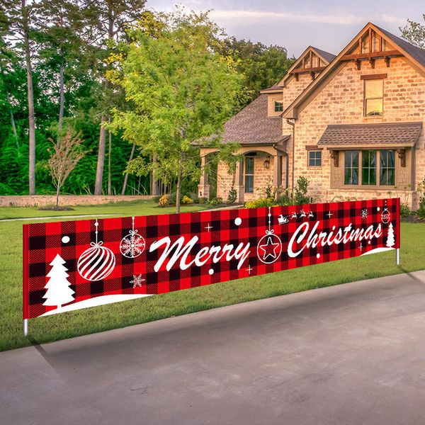 

new christmas decorations new letters banners festive party atmosphere scene layout wholesale sale