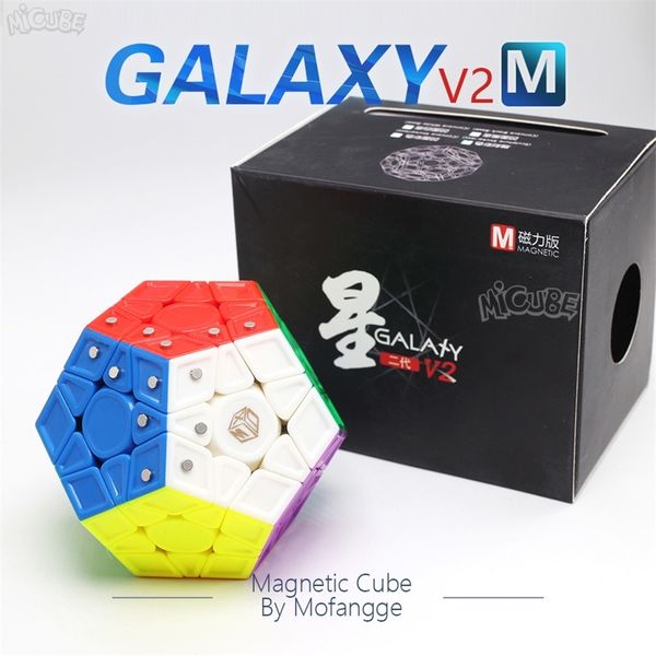 

mofangge x-man galaxy v2 m cube magnetic megaminxeds magic cubes speed puzzle professional 12 sides dodecahedron cubo magico y200428