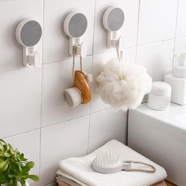 

2pcs wall mounted hook self adhesive bathroom strong towel hanger kitchen rack wall hanger storage organizer1