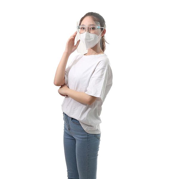 

clear plastic glasses frame face shield fog kitchen mask splash proof safety glasses protective guard wmtfcd mywjqq