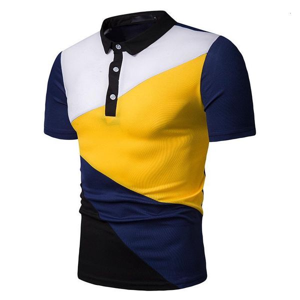 

2020 short sleeve interesting clothes men's jacket in polo shirt men, White;black