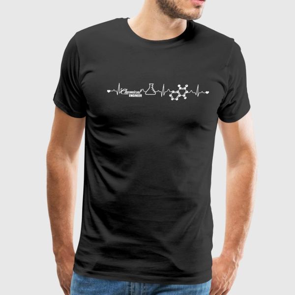 

100% cotton o-neck custom printed men t shirt chemical engineer heartbeat shirt women t-shirt sport hooded sweatshirt hoodie