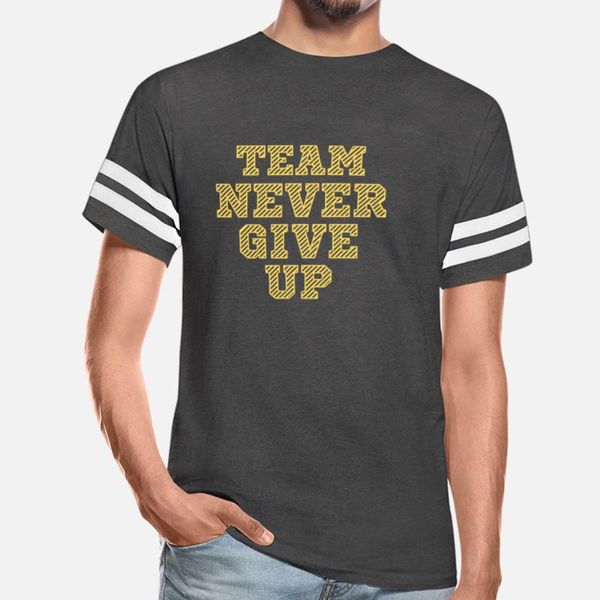 

team never give up t shirt cute oversized vintage tracksuit hoodie sweatshirt
