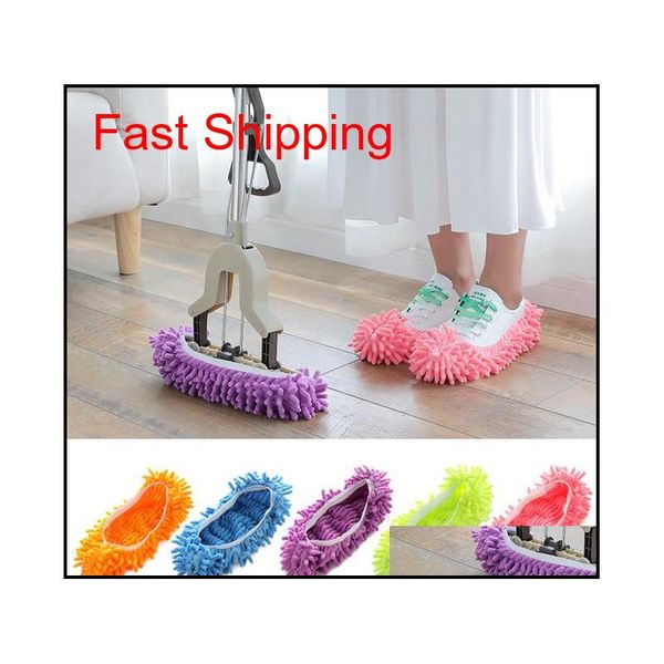 

wholesale mopping shoe cover multifunction solid dust cleaner house bathroom floor shoes cover cleaning mop sli qyloqy ppshop01