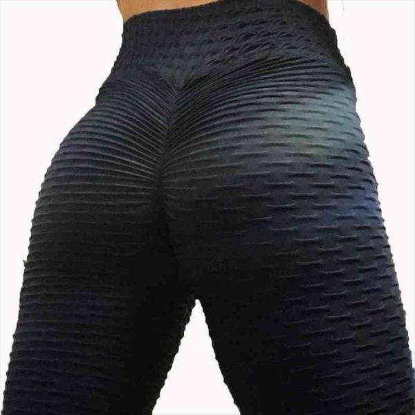 

push up leggings roupa feminina anti celulite legging leggins fitness preto cintura alta leggins tamanho jeggings, Black