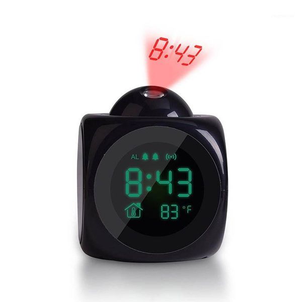 

other clocks & accessories led projection alarm clock snooze kids projector digital wake up light with backlight function1