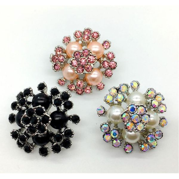 

pearl snaps buttons 18&20mm 3 style interchangeable ginger snaps chunk buttons fit ginger snaps bracelet neckl jlluav home003
