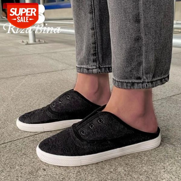 

rizabina plus size 29-43 women flats shoes fashion sneakers casual daily shoes women slipper street lady home basic footwear #ft1l