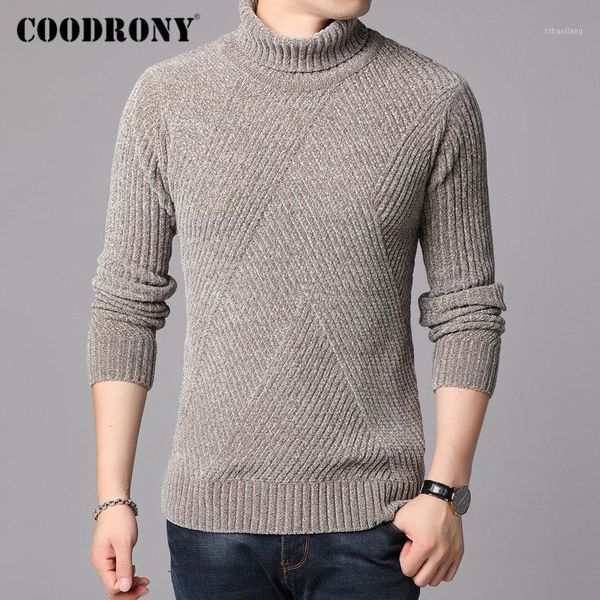 

men's sweaters coodrony brand turtleneck thick warm winter sweater men arrival fashion casual pull homme cotton pullover 911301, White;black
