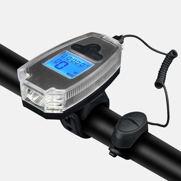 

bike lights square bicycle satch horn simple design head lamp super bright1