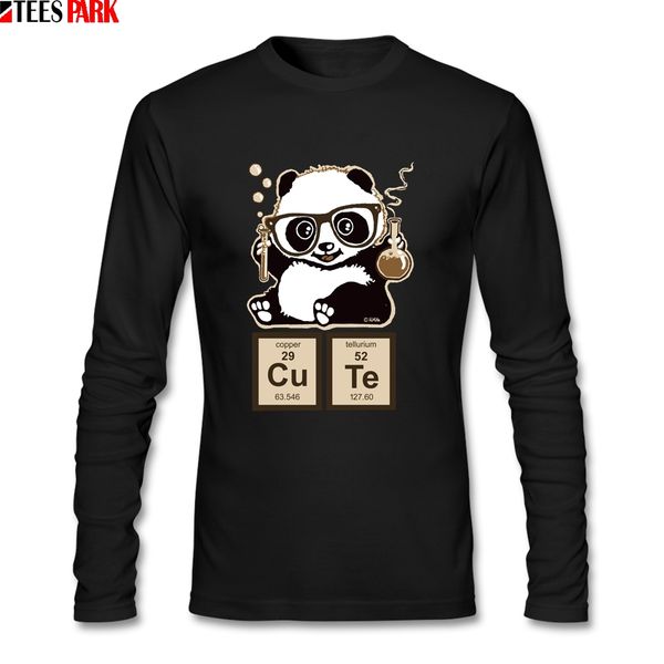 

harajuku chemistry panda t shirts men's occupational long sleeve t shirt men's printed shirt for male sport hooded sweatshirt hoo