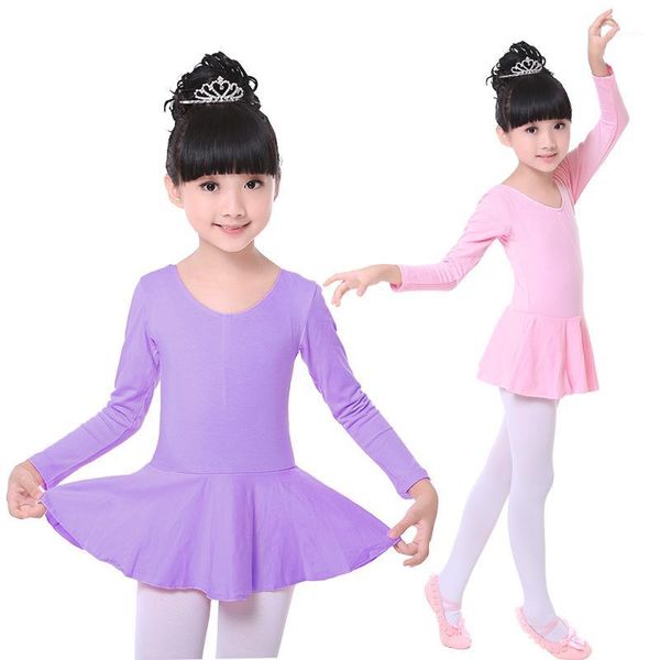 

children cotton leotard for gymnastics ballet dress children short-sleeved dance leotard dance clothes tutu ballerina clothes1, Black;red