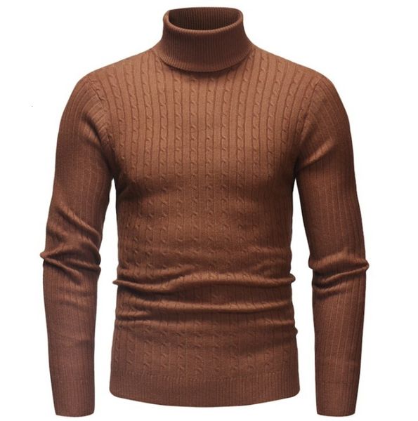 

hb10704a new 2019 autumn men's turtleneck striped pullover knitted sweater8uy, Black