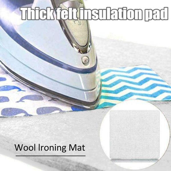

wool pressing mat ironing pad high temperature ironing board silken banner pad clothes protection protector mesh fabric1, Black