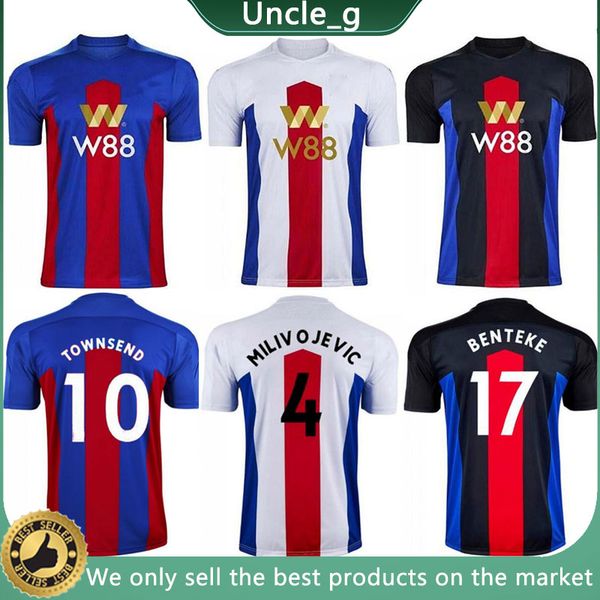 

the eagles 20 21 crystal soccer jerseys palace townsend 2020 2021 j.ayew milivojevic zaha football shirts meyer mccarthy schlupp jersey, Black;yellow