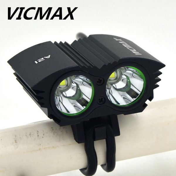 

bike lights bicycle light 5000 lumen xml u2 led lamp + 6400mah battery pack charger