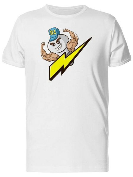 

strong light bulb cartoon men's tee -image by custom special print tee shirt sport hooded sweatshirt hoodie